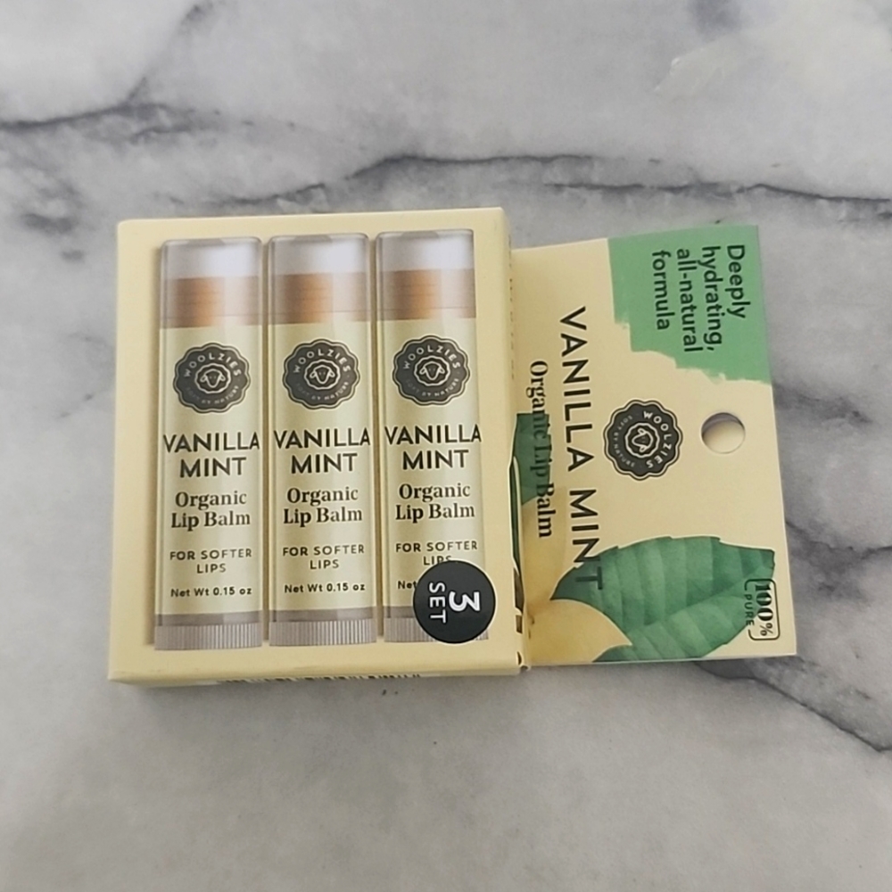 Vanilla Mint lip balm